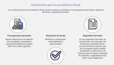 Costos y deducciones en la declaración de renta de personas naturales ...