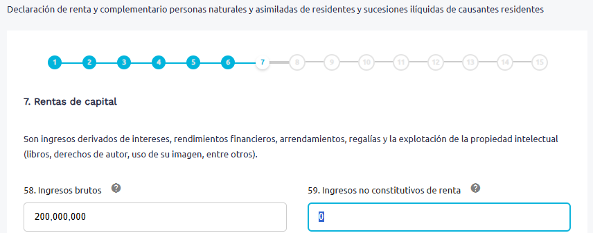Declaración de renta 
