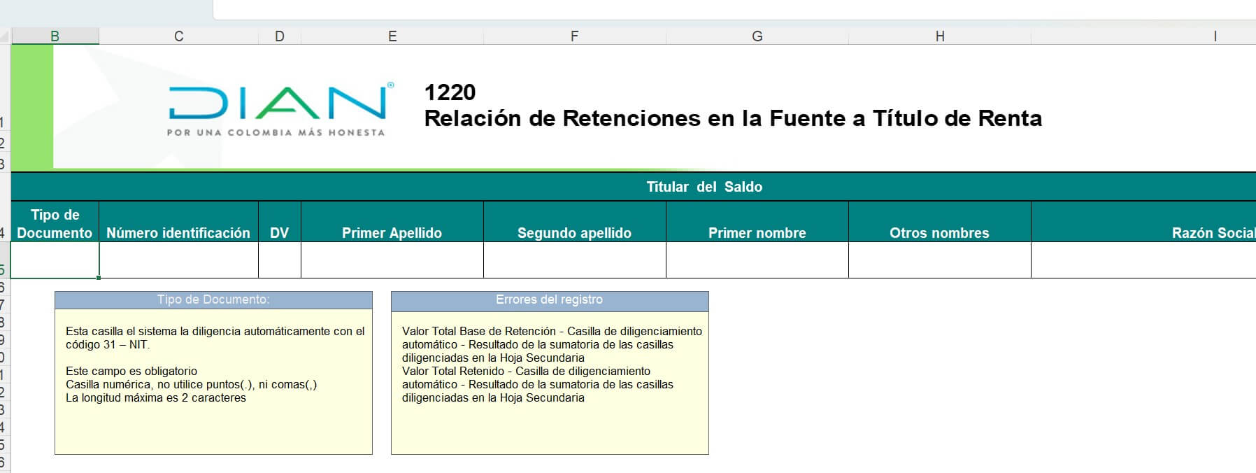Devolución de saldos a favor