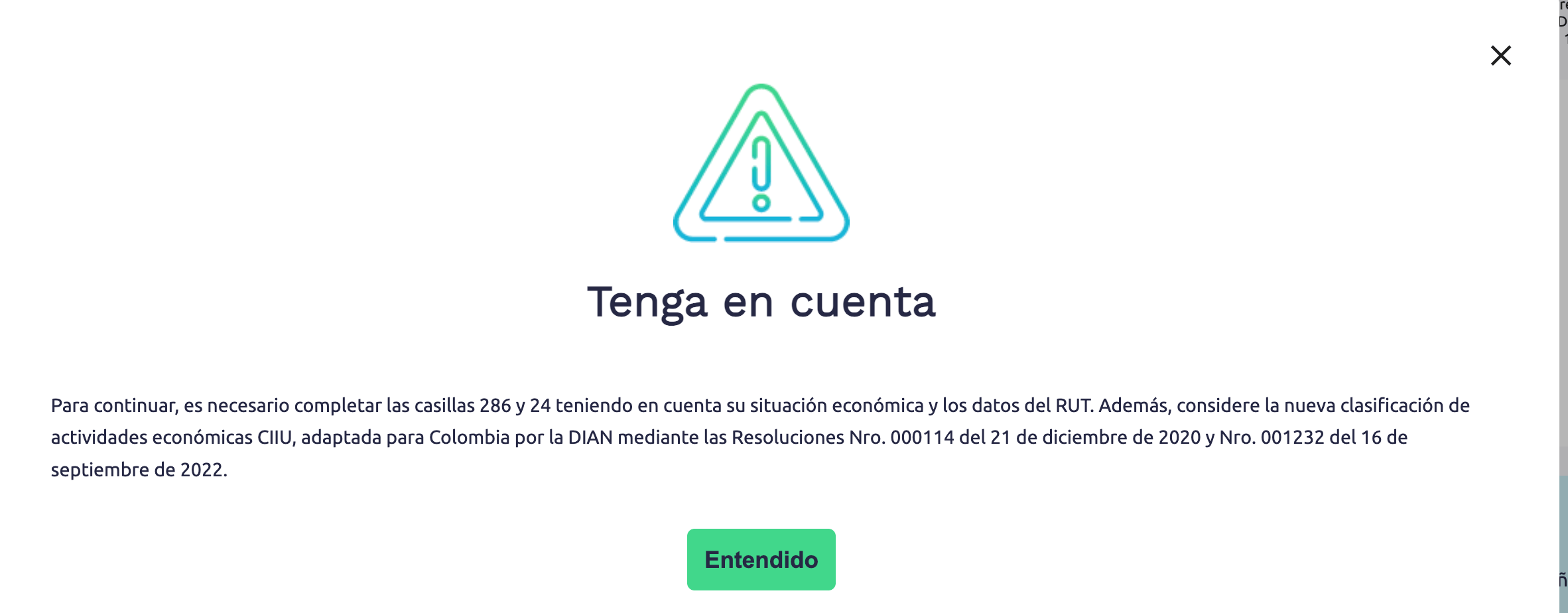 declaración de renta