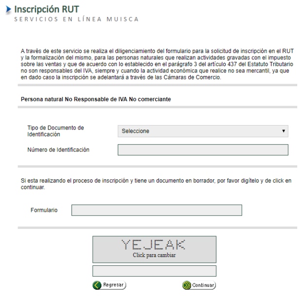 Proceso De Inscripcion Virtual En El Rut