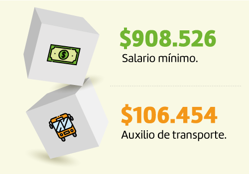 Salario mínimo 2021 en Colombia