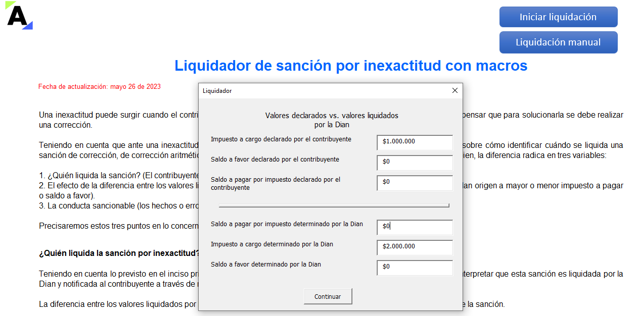Actualícese Automation - Liquidadores, macos automatizadas y miles de soluciones