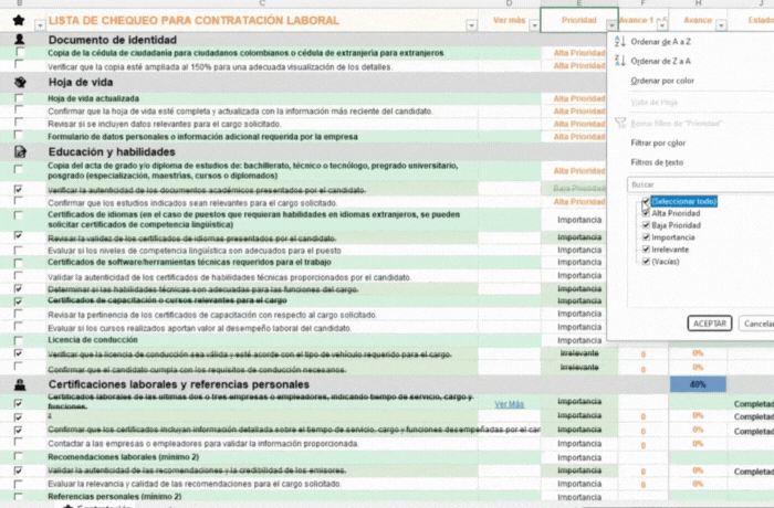 contratación laboral