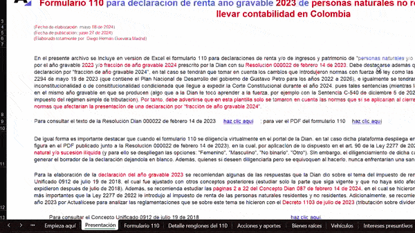 formulario 110