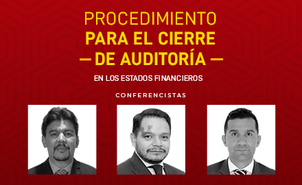 Procedimiento para el cierre de auditoría en los estados financieros