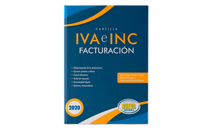 Cartilla IVA e INC facturación 2020 - Grupo Editorial Nueva Legislación