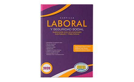 Cartilla Laboral y Seguridad Social 2020 - Grupo editorial Nueva Legislación