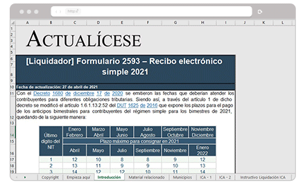 Formato Excel