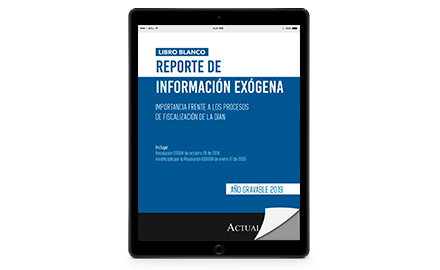 Reporte de información exógena - Importancia frente a los procesos de fiscalización de la Dian - Año gravable 2019