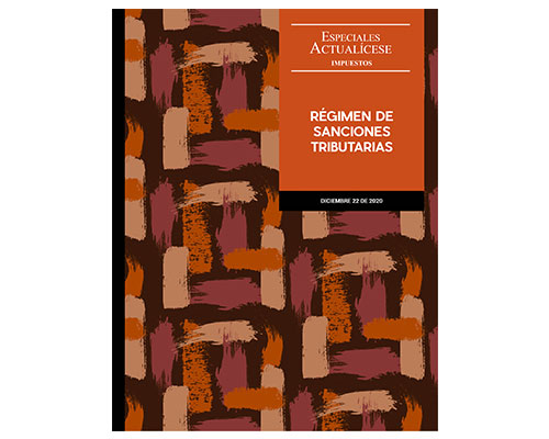 Régimen de sanciones tributarias