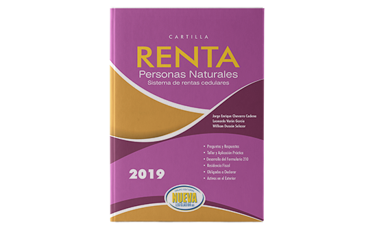 Cartilla Renta Personas Naturales 2019: Sistema de Renta Cedulares
