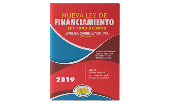Nueva Ley de financiamiento - Nueva legislación