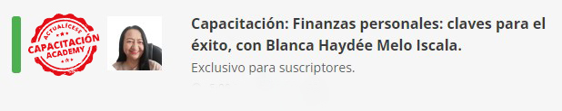 Actualícese Academy - Cursos y Capacitaciones en línea