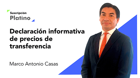 Declaración informativa de precios de transferencia