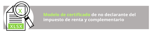 declaración de renta