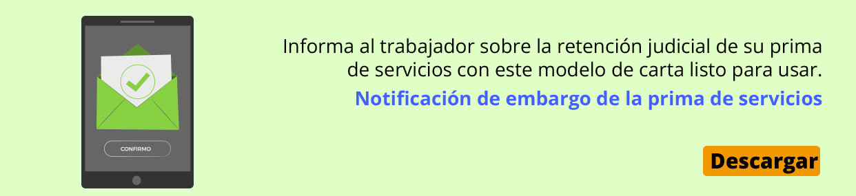 Prima de servicios