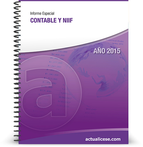 Informe Especial Contable y NIIF 2015