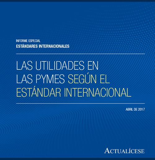 Informe Especial Estándares Internacionales: Las utilidades en las Pymes según el estándar internacional