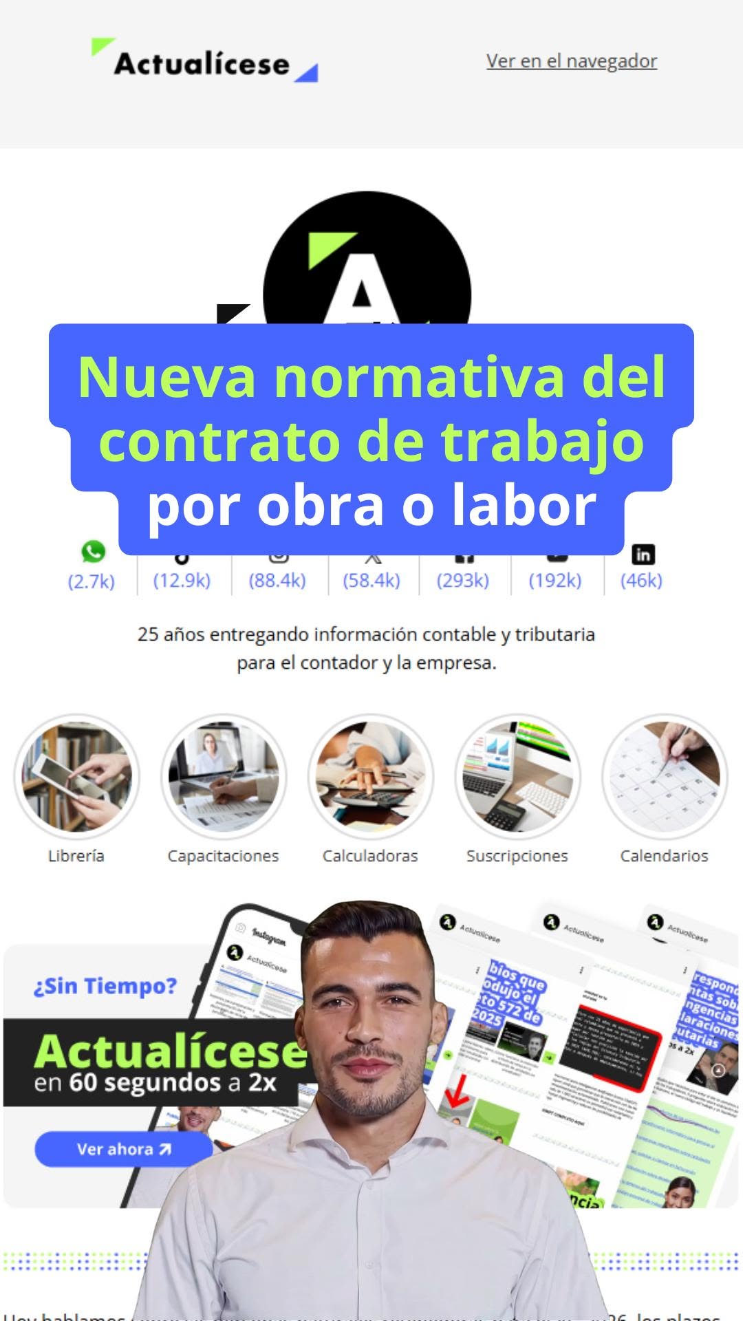 Actualización normativa del 8 de mayo de 2026