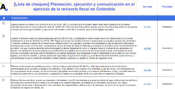 Va26-lista-de-chequeo-planeacion-y-ejecucion-revisoria-fiscal-2 | Actualícese revisoría fiscal
