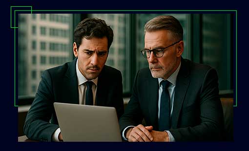 Ilustración de informes y finanzas