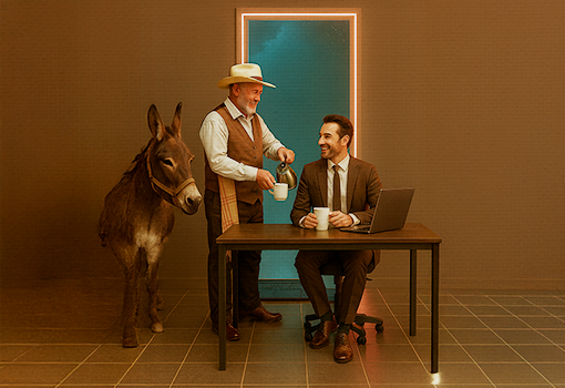 Ilustración de informes y finanzas