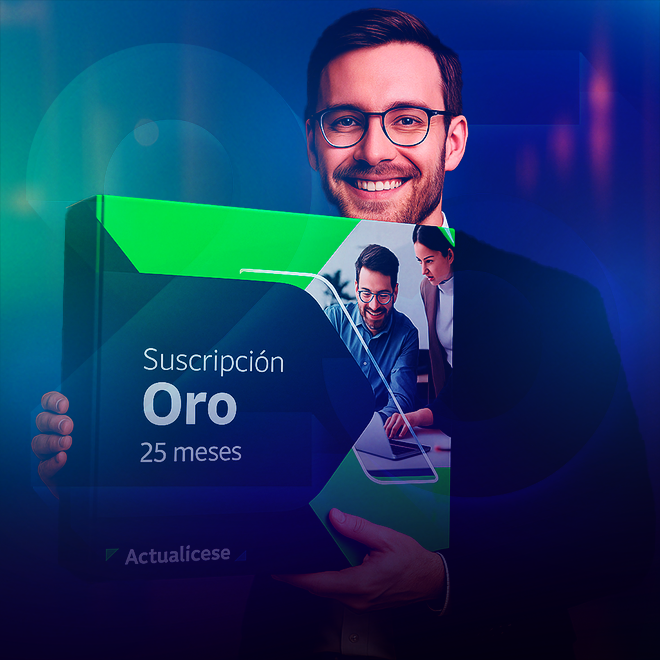 Suscripción Oro 25 meses